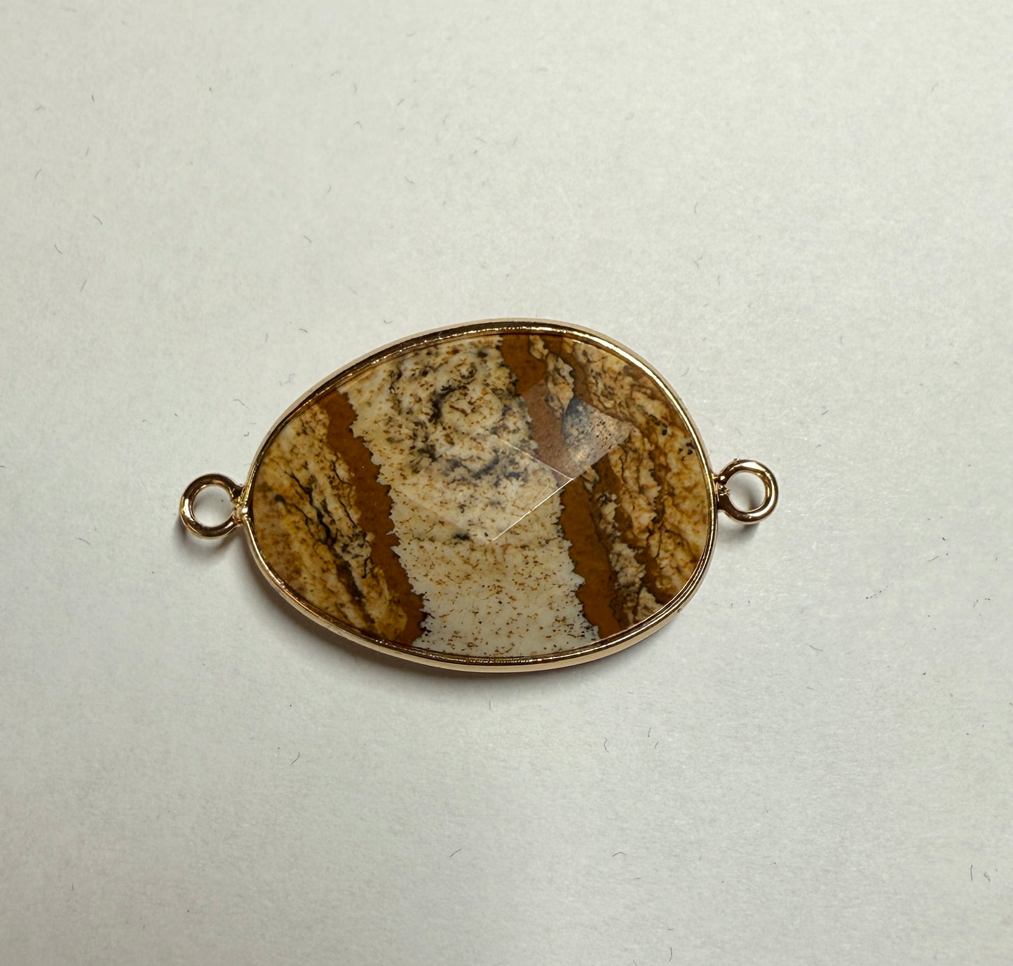 Stone Connector Charm