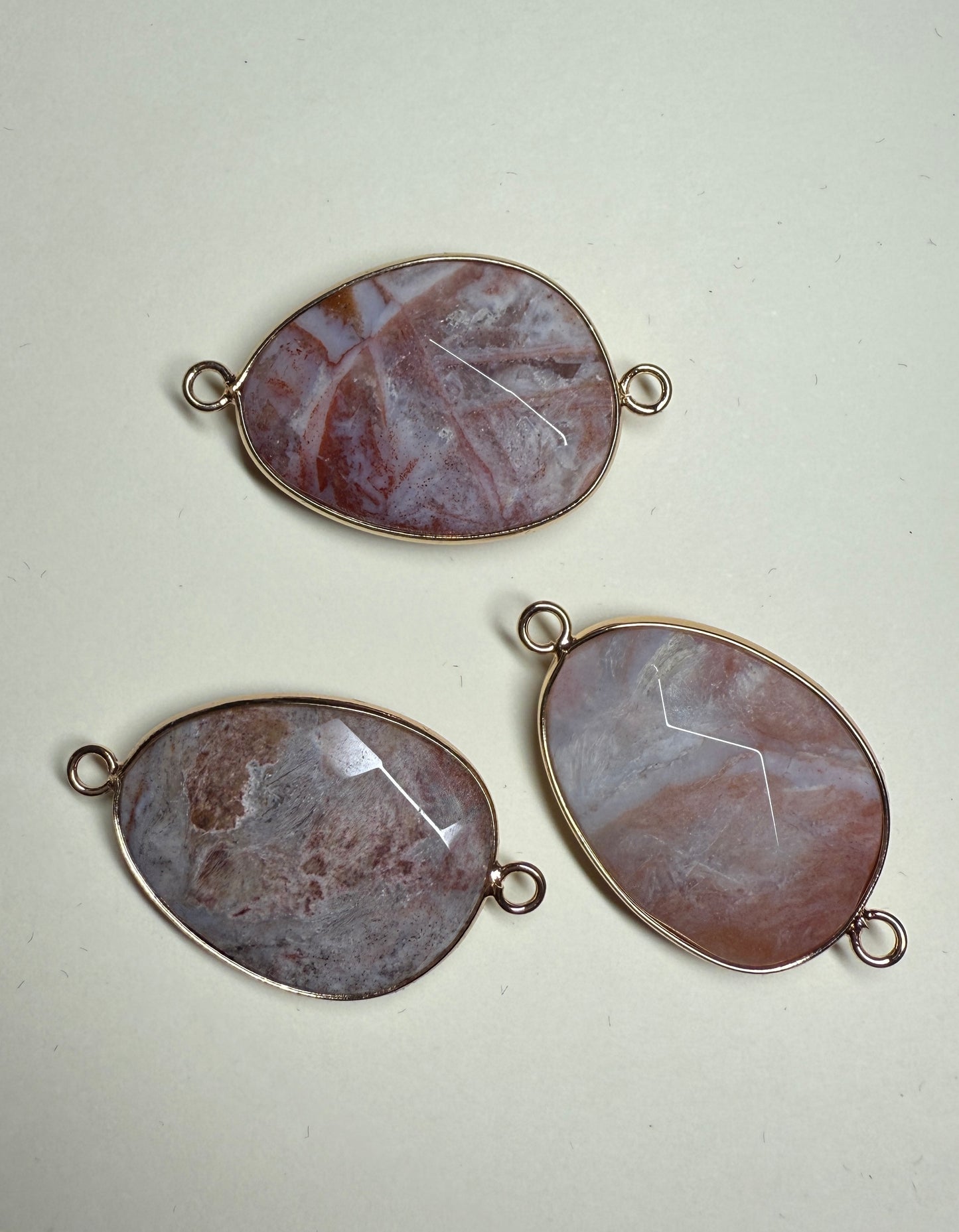 Stone Connector Charm