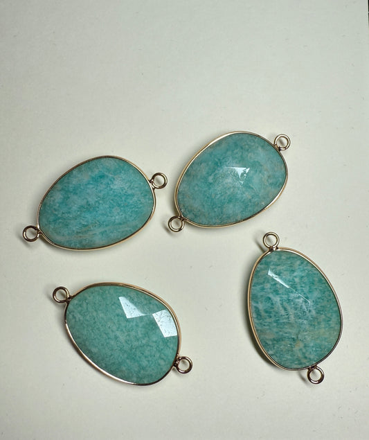 Stone Connector Charm