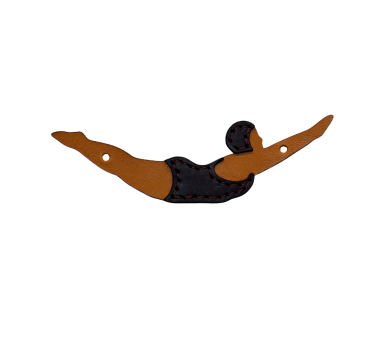 Bathing Lady Leather Charm - PRE-ORDER