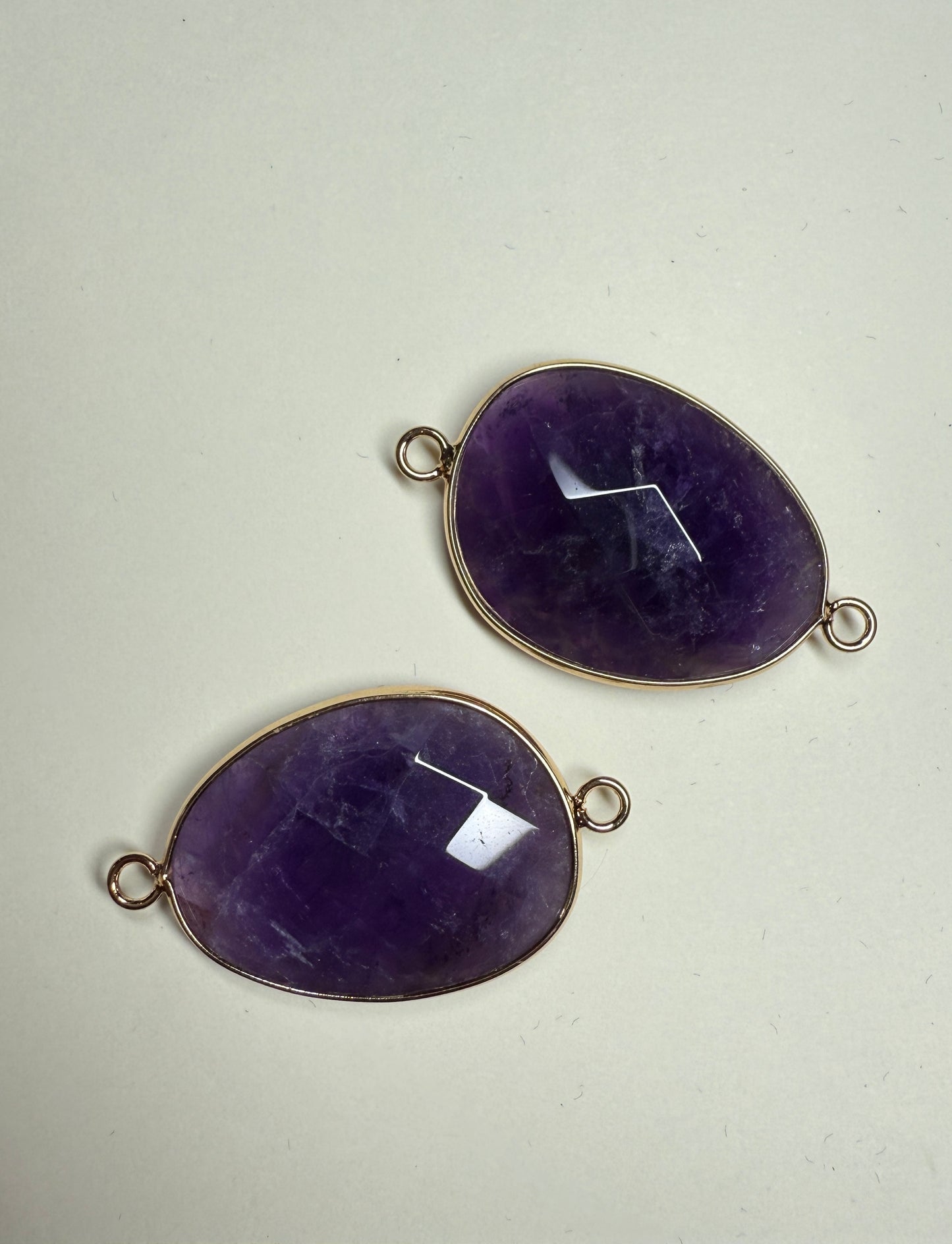 Stone Connector Charm