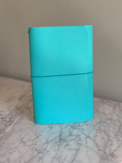 A5 Teal Splash