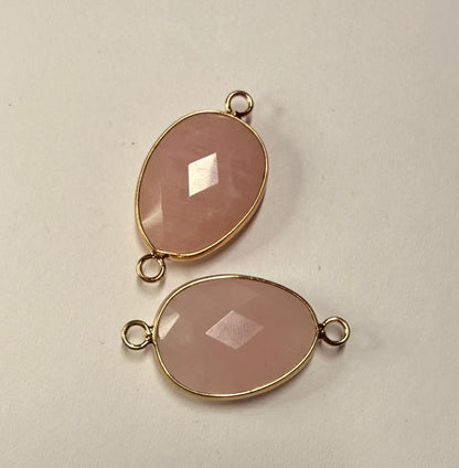 Small Stone Connector Charm